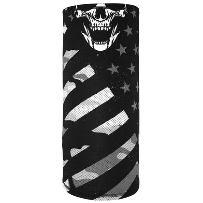 Motley Tube Patriotic Camo: The ZANheadgear® SportFlex® Series Motley Tube® is a versatile all-in-one headgear constructed of