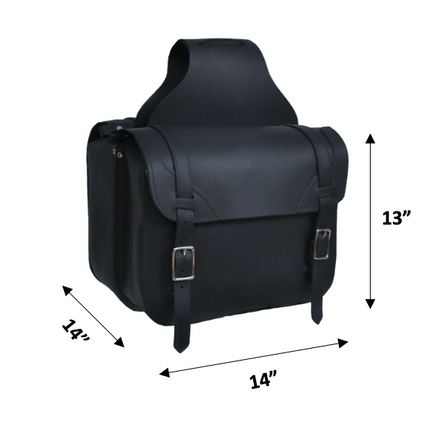 Quick Release With Gun Pocket Bag Black