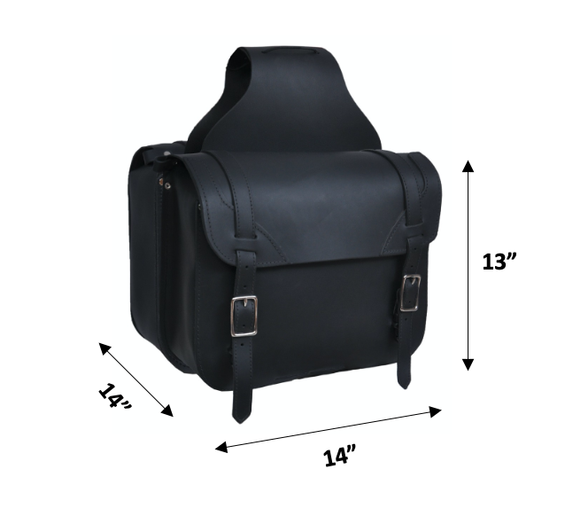 Quick Release With Gun Pocket Bag Black