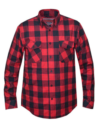 Men's Flannel Red / Black