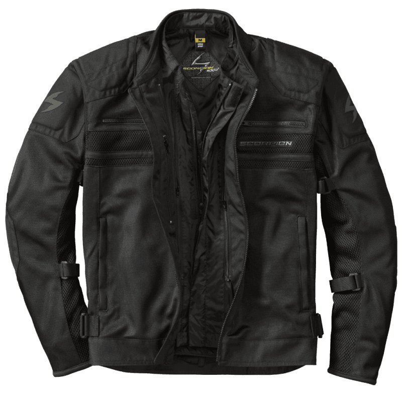Vortex Air Mesh Jacket: Description
The combination of large gauge mesh and abrasion resistant Rhino-Mesh® on Scorpion Exo®’s