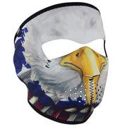 Neoprene Full Face Eagle: The ZANheadgear® Neoprene Face Mask features full coverage of the face and ears with stretchy, warm