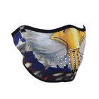 Neoprene Half Mask Eagle: The ZANHeadgear® Neoprene Half Face Mask features full coverage of the nose, chin, and cheeks with 