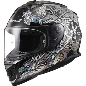 Assault Warrior Krome Full Face Helmet: LS2 assaults the competition with a class-leading full-face motorcycle helmet