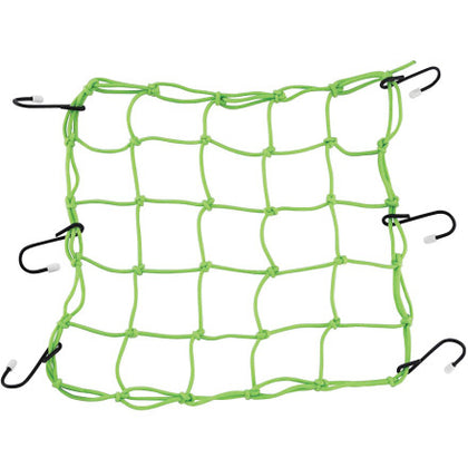 Motorcycle Cargo Net: A cargo net that is 15" x 15" with 6 hooks