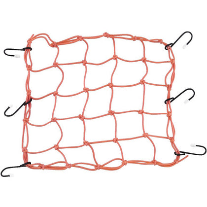 Motorcycle Cargo Net: A cargo net that is 15" x 15" with 6 hooks