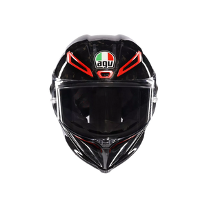 AGV Pista GP RR Italia Carbonio Forgiato Helmet front view with clear shield