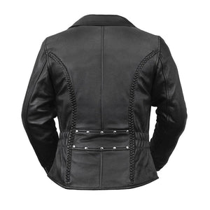Ladies Allure Jacket Black: Features:

Soft Milled Cowhide 1
