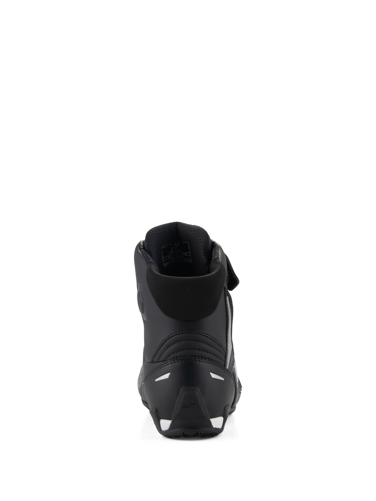 Alpinestars Stella Faster-4 Shoes, Black, rear heel view