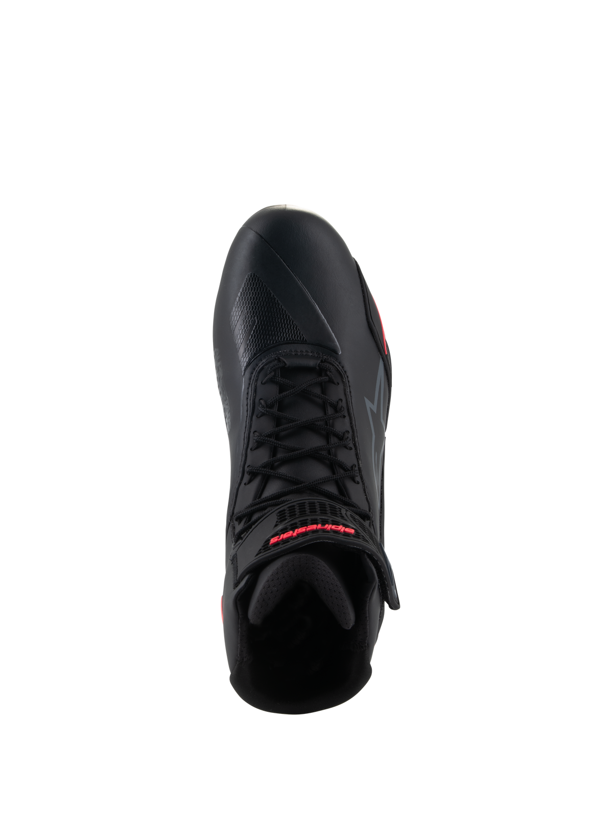 Alpinestars Stella Faster-4 Shoes, Black / Diva Pink, top view