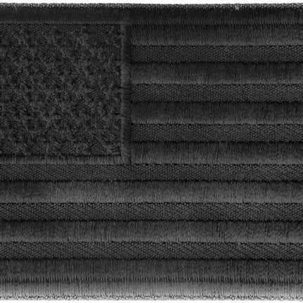 Black American Flag Patch