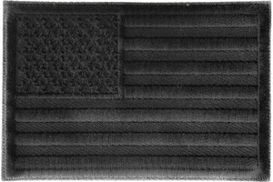 Black American Flag Patch