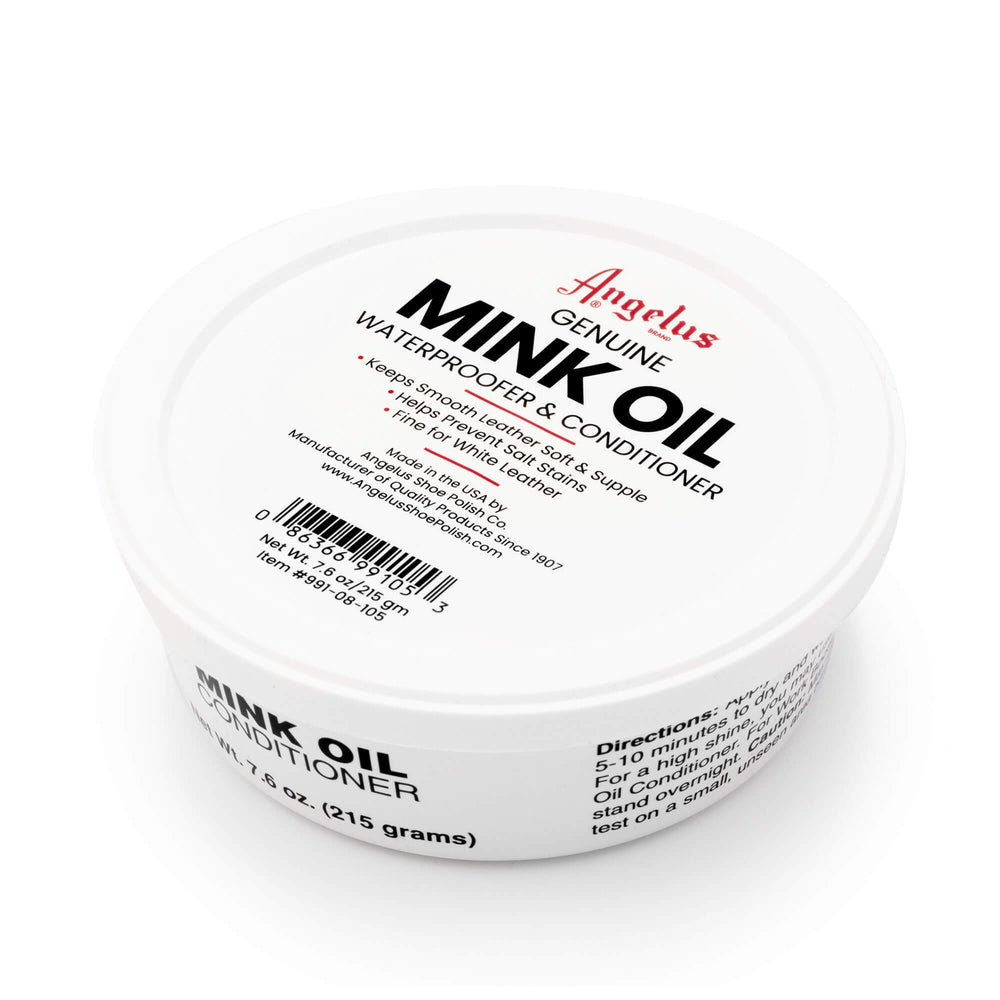 Mink Oil Paste: Description


Mink oil has been used for years by many industries to condition and protect their leather