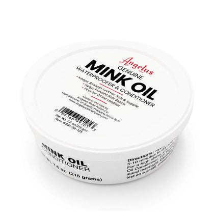 Mink Oil Paste: Description


Mink oil has been used for years by many industries to condition and protect their leather
