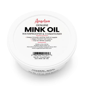 Mink Oil Paste: Description


Mink oil has been used for years by many industries to condition and protect their leather