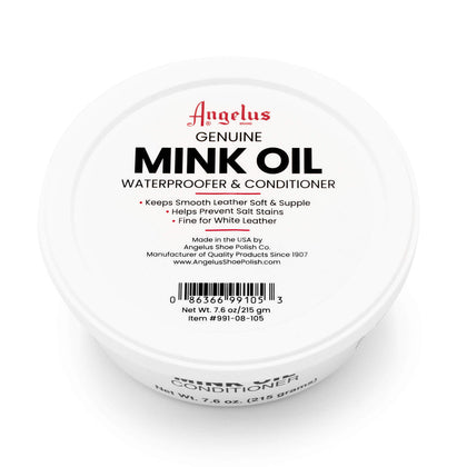 Mink Oil Paste: Description


Mink oil has been used for years by many industries to condition and protect their leather