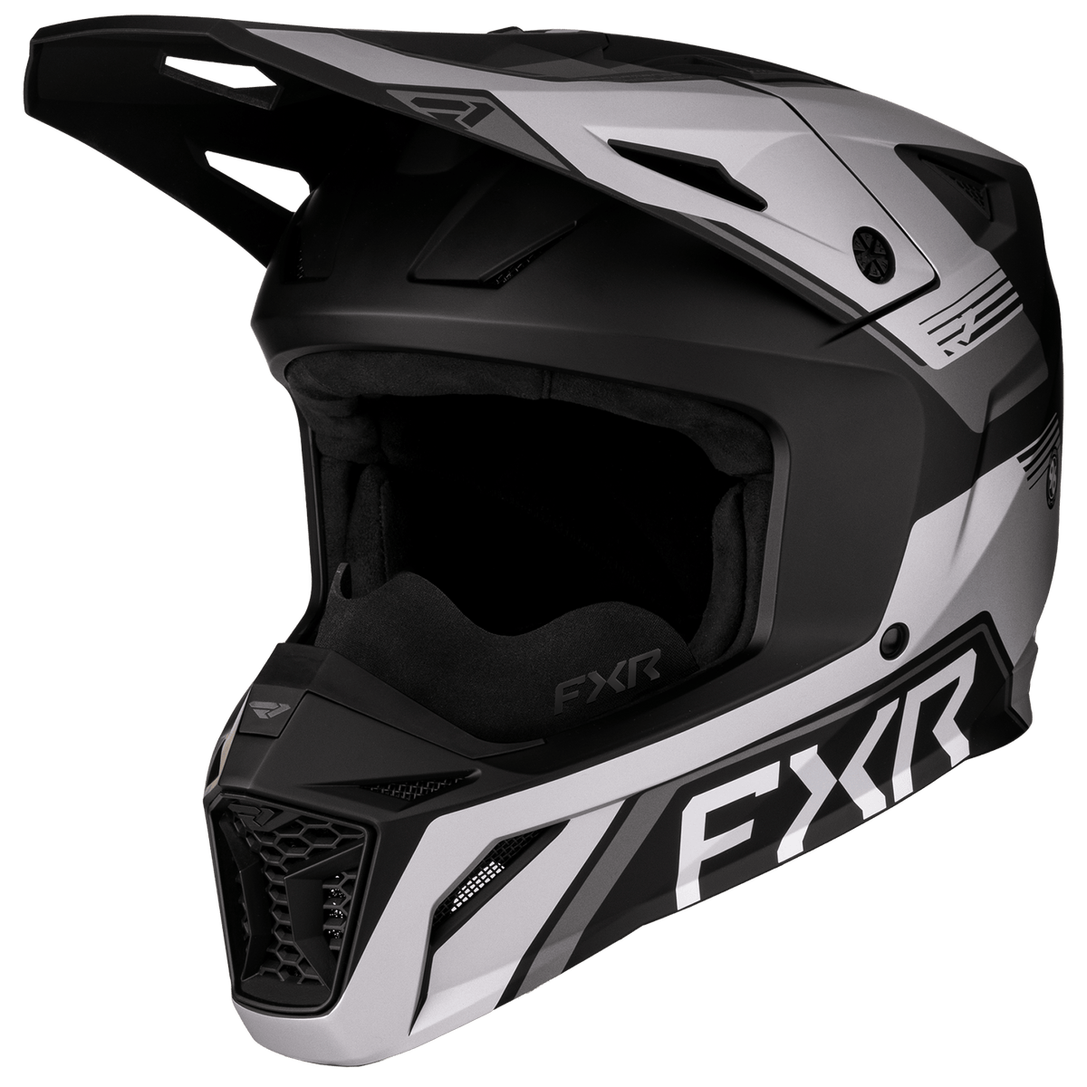 FXR Apex Snow Helmet Gray/Titanium