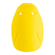 Armanox Ballistix Contoured Shoulder Protector 401 in Yellow, contoured face view