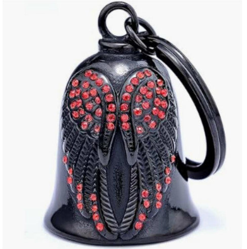 Motorcycle Bell - Studded Wings
