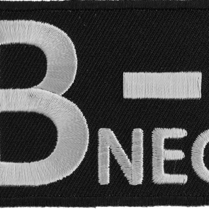 Blood ID Patch - B Negative