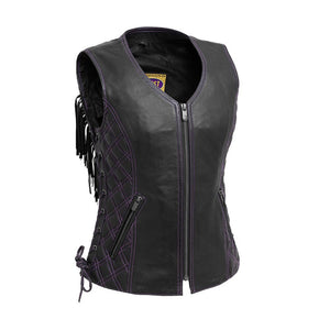 Ladies Bandita Fringe Vest: Love some leather fringe? So do we