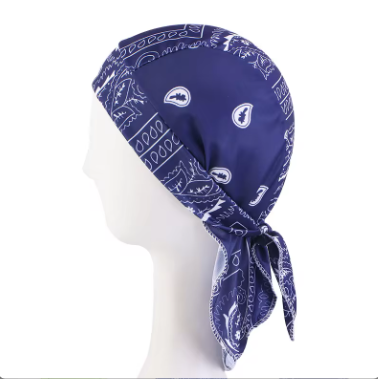 Biker Durag Paisley Bandana