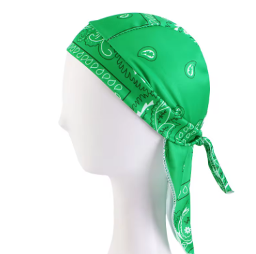 Biker Durag Paisley Bandana: Biker durags have been a staple of biker culture for as long as most of us can remember