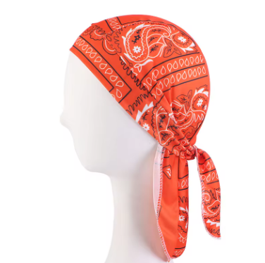 Biker Durag Paisley Bandana: Biker durags have been a staple of biker culture for as long as most of us can remember
