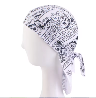 Biker Durag Paisley Bandana