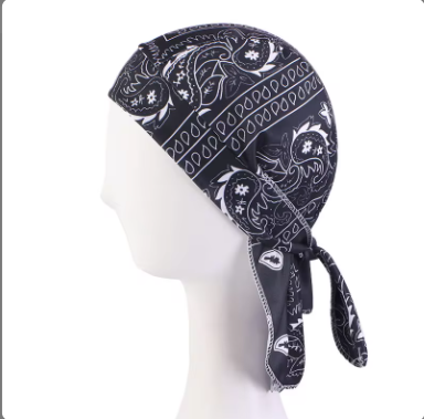 Biker Durag Paisley Bandana