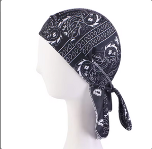 Biker Durag Paisley Bandana: Biker durags have been a staple of biker culture for as long as most of us can remember