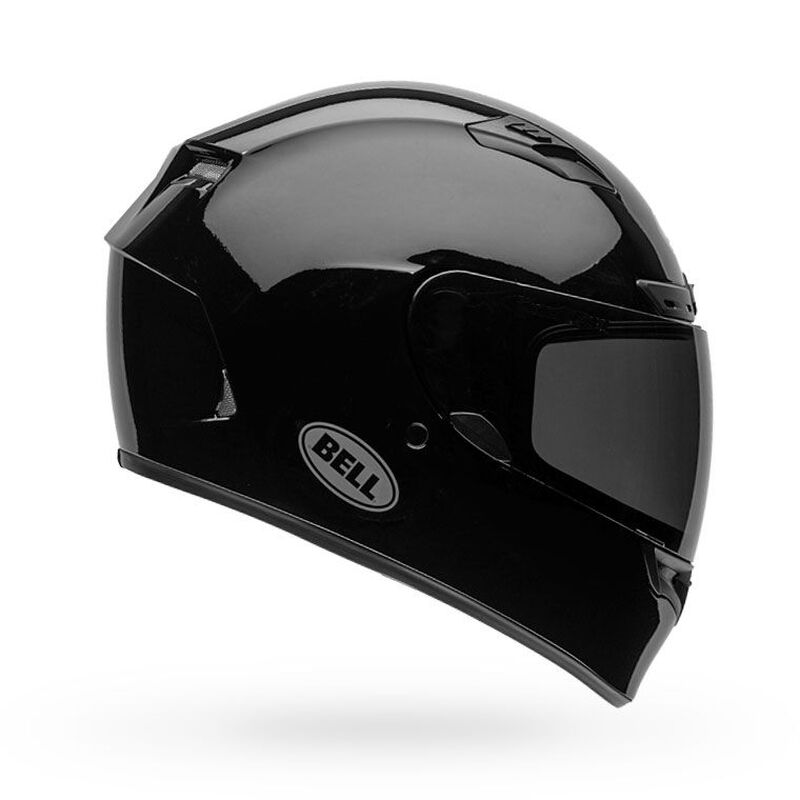 360 profile of the bell qualifier helmet Full-Face Motorcycle (Matte Black free shield replacement Bell Qualifier Helmet Matte Black