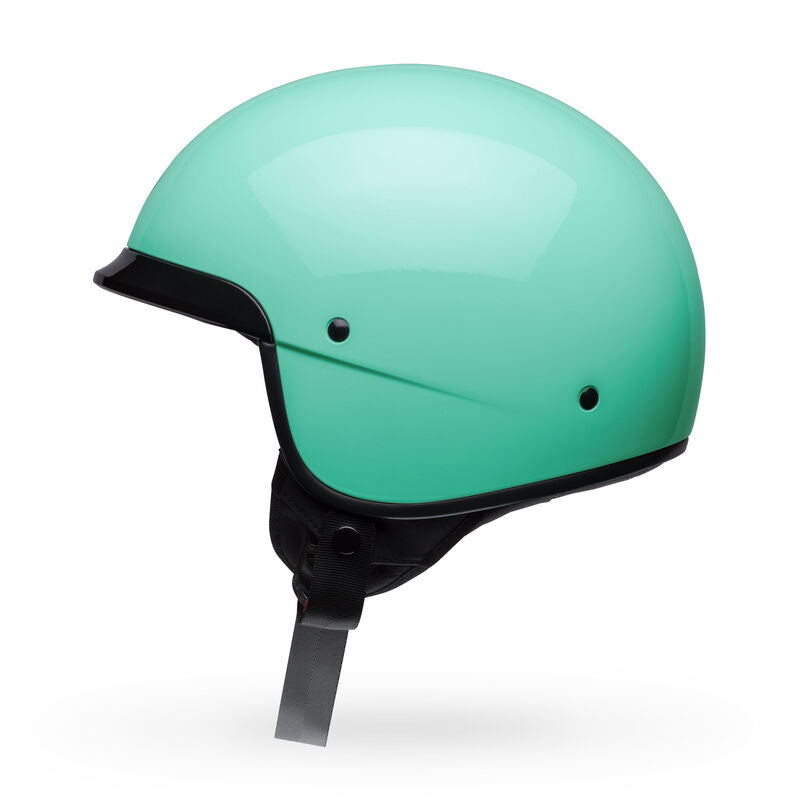 full mint motorcycle helmet Bell Scout Air Helmet – Matte Black – Eagle Leather