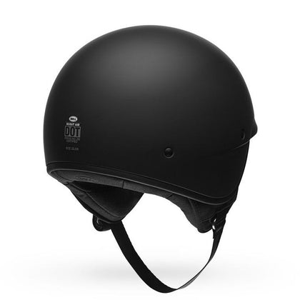 Scout Air Helmet Solid: scout-air-helmet-matte-black