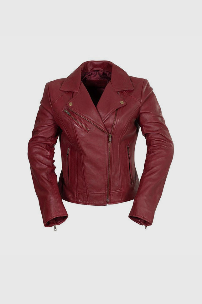 Ladies Betsy Fashion MC Jacket: A classic rocker style jacket