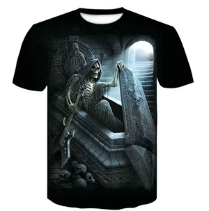 Skull Shirt - Blurry Tomb
