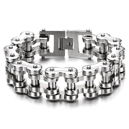 SS Link Bracelet Medium: 9" by