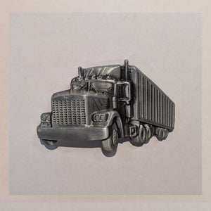 Belt Buckle - Trucker: Take on the open road with our Trucker Belt Buckle! Designed with a call for adventure and lasting dur