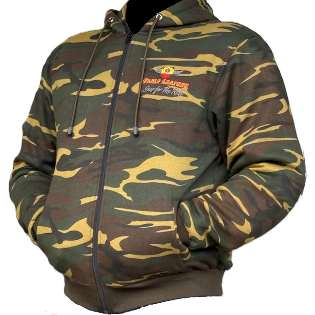 Men's Jaeger Armored Zip Up Hoodie Camo