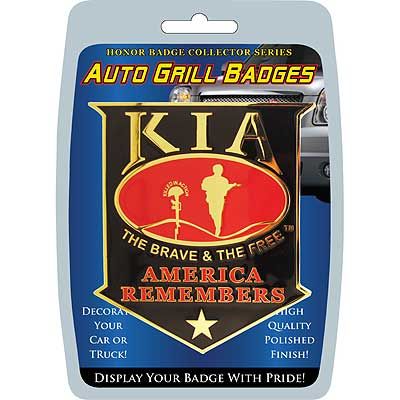 Car Grille Badge KIA Honor