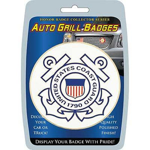 Car Grille Badge USCG: Car Grille Badge USCG
