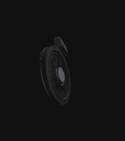 Cardo Beyond GTS integrated acoustic speaker enclosure