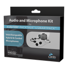 Cardo Packtalk Bold and Packtalk Black second helmet audio and microphone kit packaging