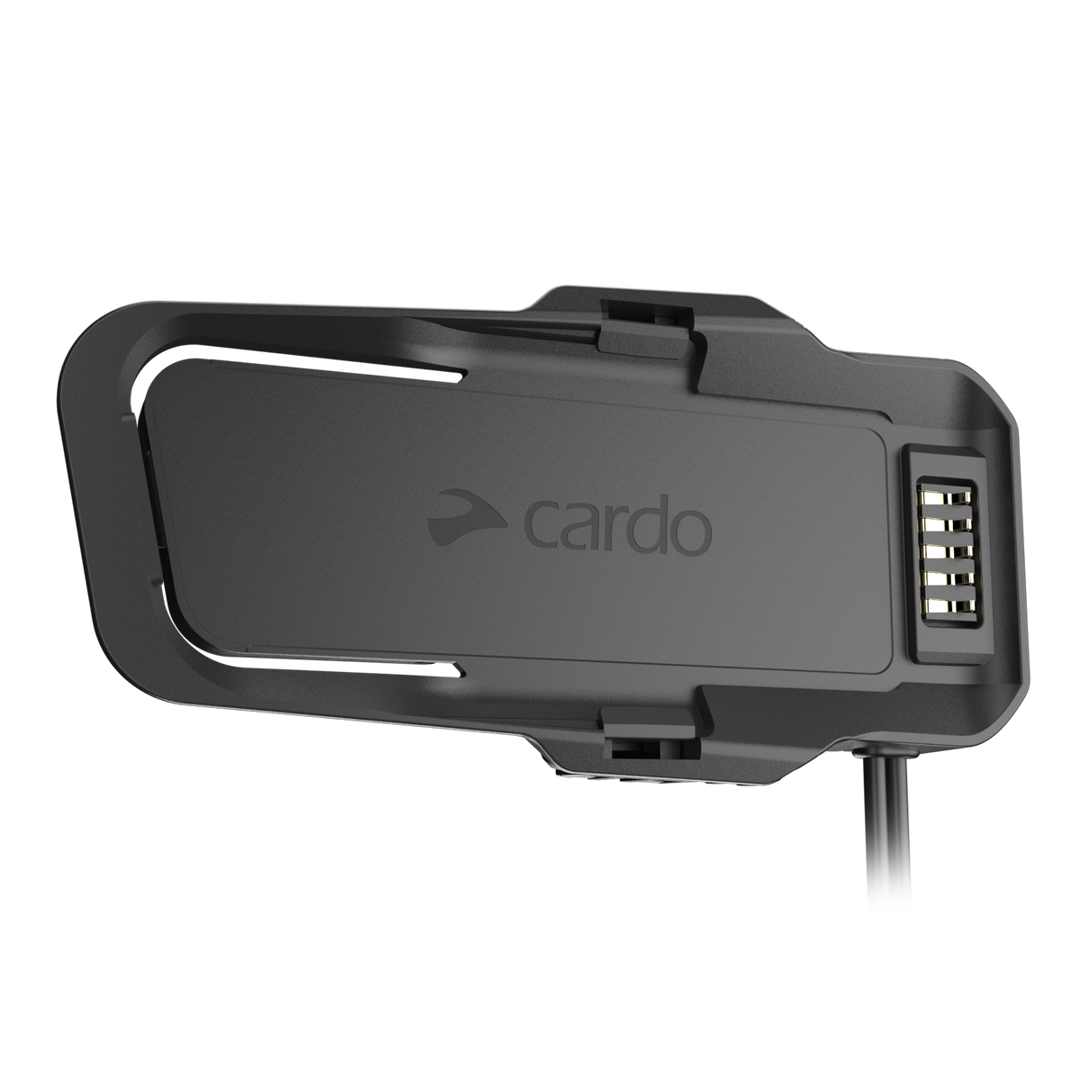 Cardo Packtalk Pro and Edge replacement cradle, product angle