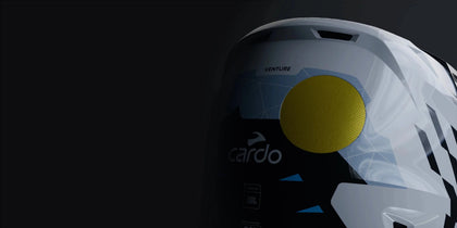 Cardo VENTURE Kevlar and fiberglass composite shell