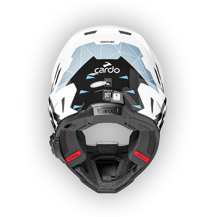 Cardo VENTURE helmet underside and comfort liner
