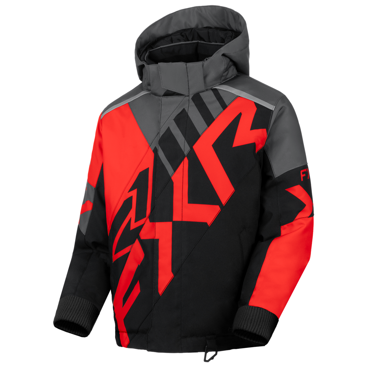FXR Child Cold Cross CX Jacket Red/Black/Charcoal