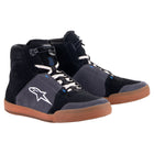 Alpinestars Chrome Riding Shoes in Black and Asphalt, pair view