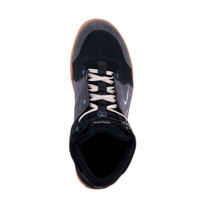 Alpinestars Chrome Riding Shoe in Black and Asphalt, top view