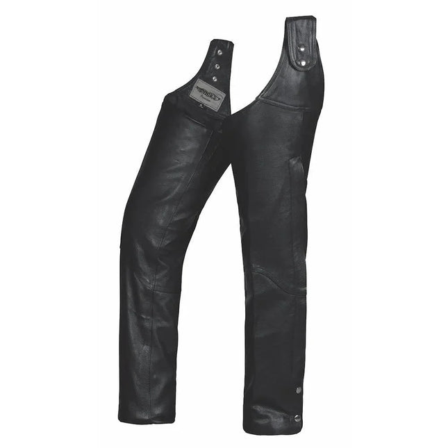 Beltless Leather Chaps 6517